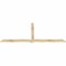 Ekena Millwork Eugene Rough Sawn Timber Gable Bracket, Douglas Fir, 96"W x 40"H x 2"D x 4"F, 10/12 Pitch GBW096X40X0204EUG00RDF - alternate 2